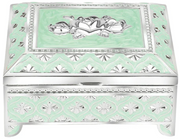 Exquisite Artisanal Candy Box Silver plated